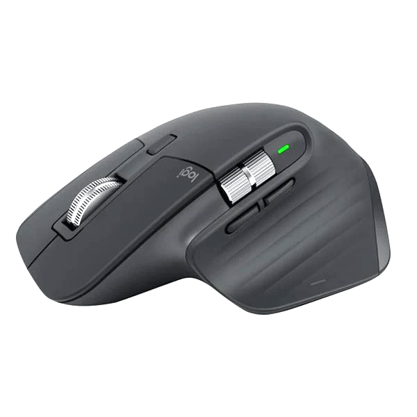 Logitech MX Master 3s Wireless Mouse - Bluetooth - Silent - Graphite - Image 2